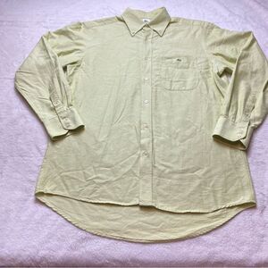 Lacoste Vintage Light Green Long Sleeve Button Down Shirt Size 42